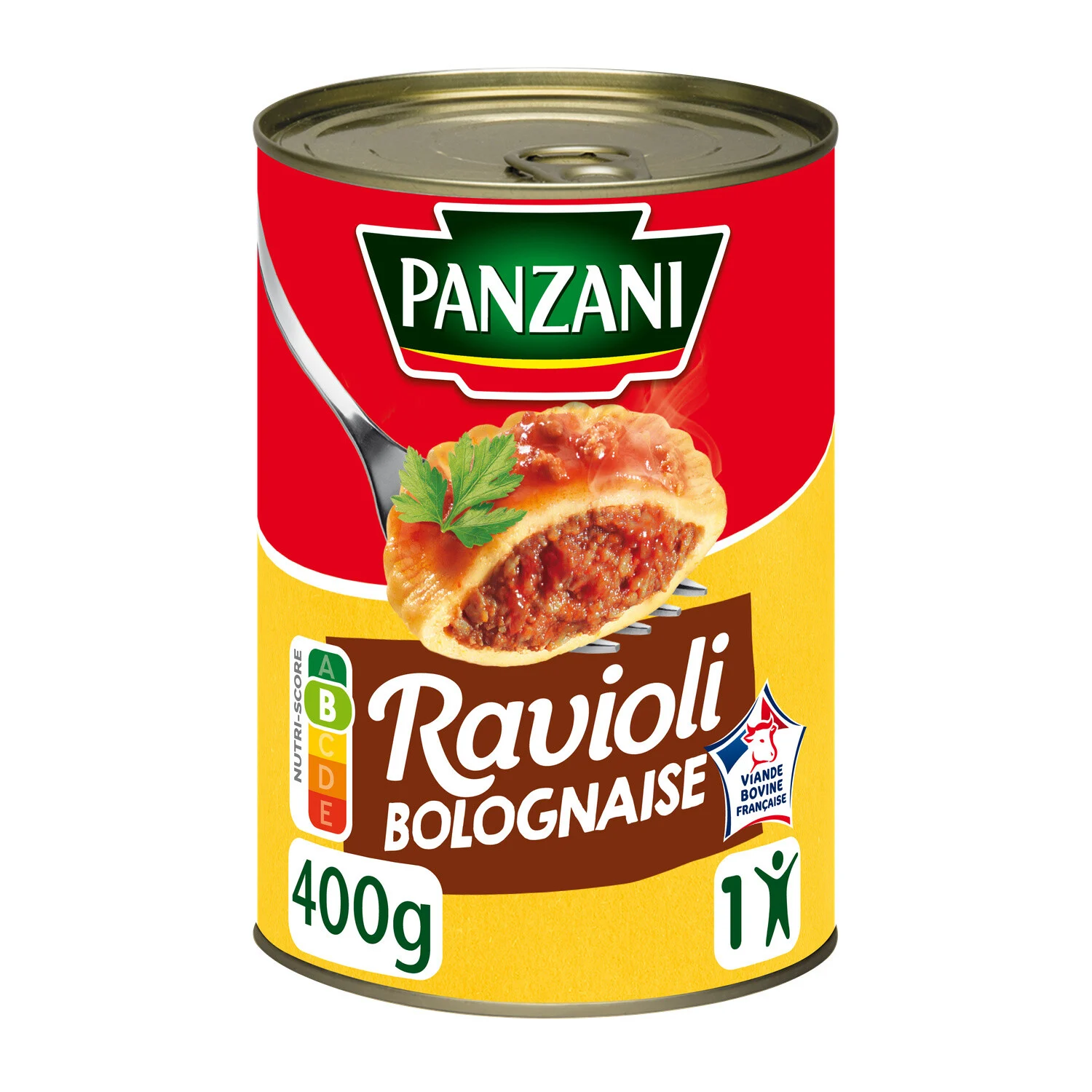 Plat Cuisiné Ravioli Bolognaise 400g - Panzani