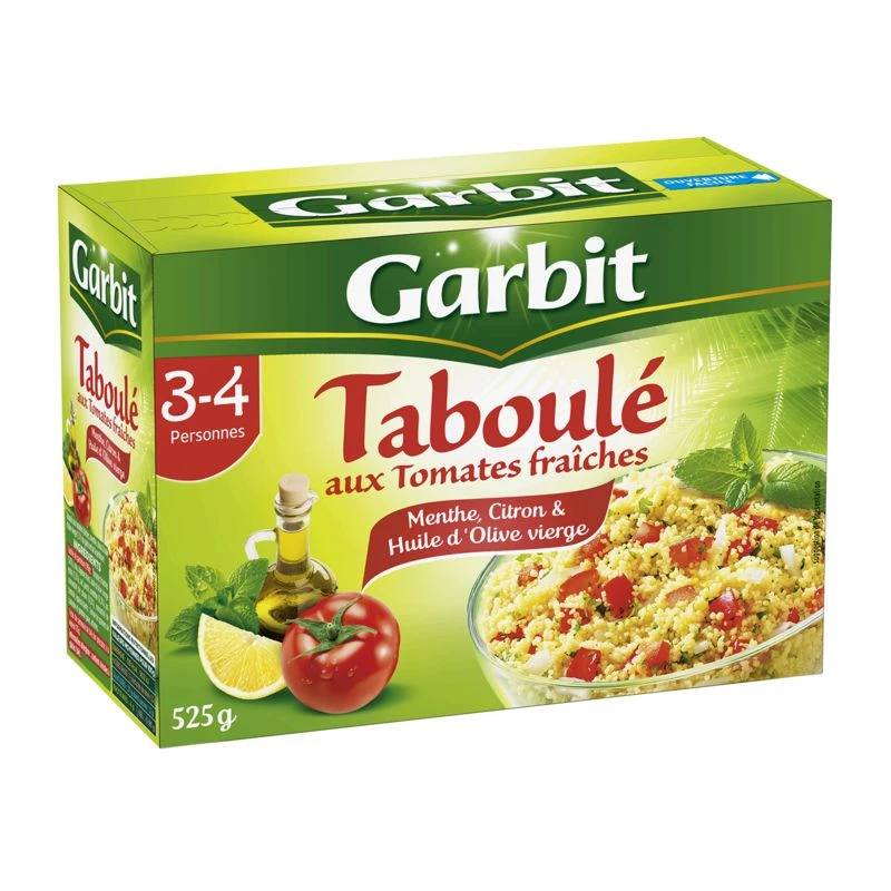 Tabbouleh cà chua tươi, 525g - GARBIT