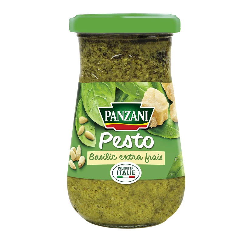 Salsa Pesto De Albahaca Extra Fresca; 200g - PANZANI