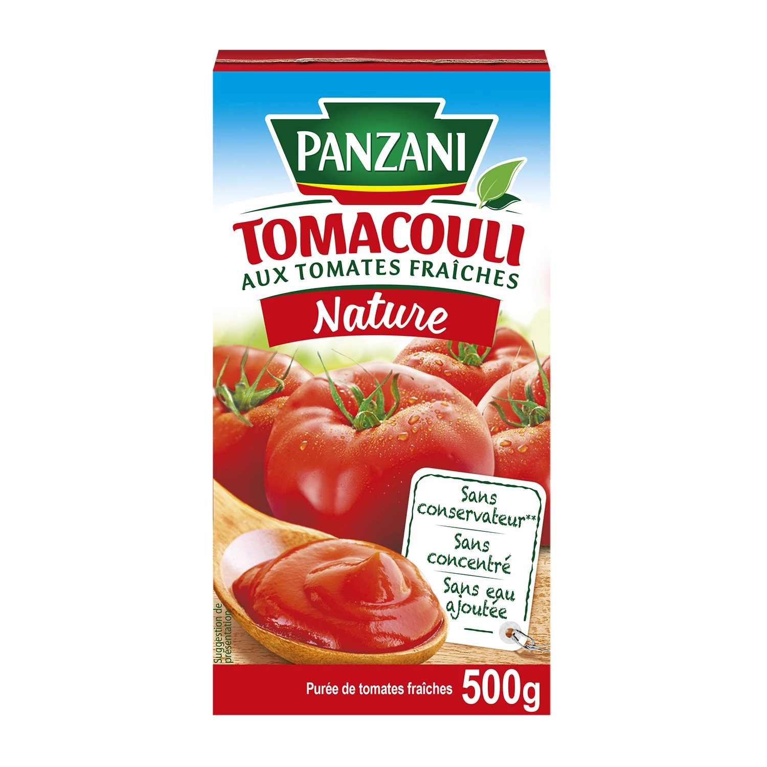 Purée De Tomates Tomacouli 500g - PANZANI