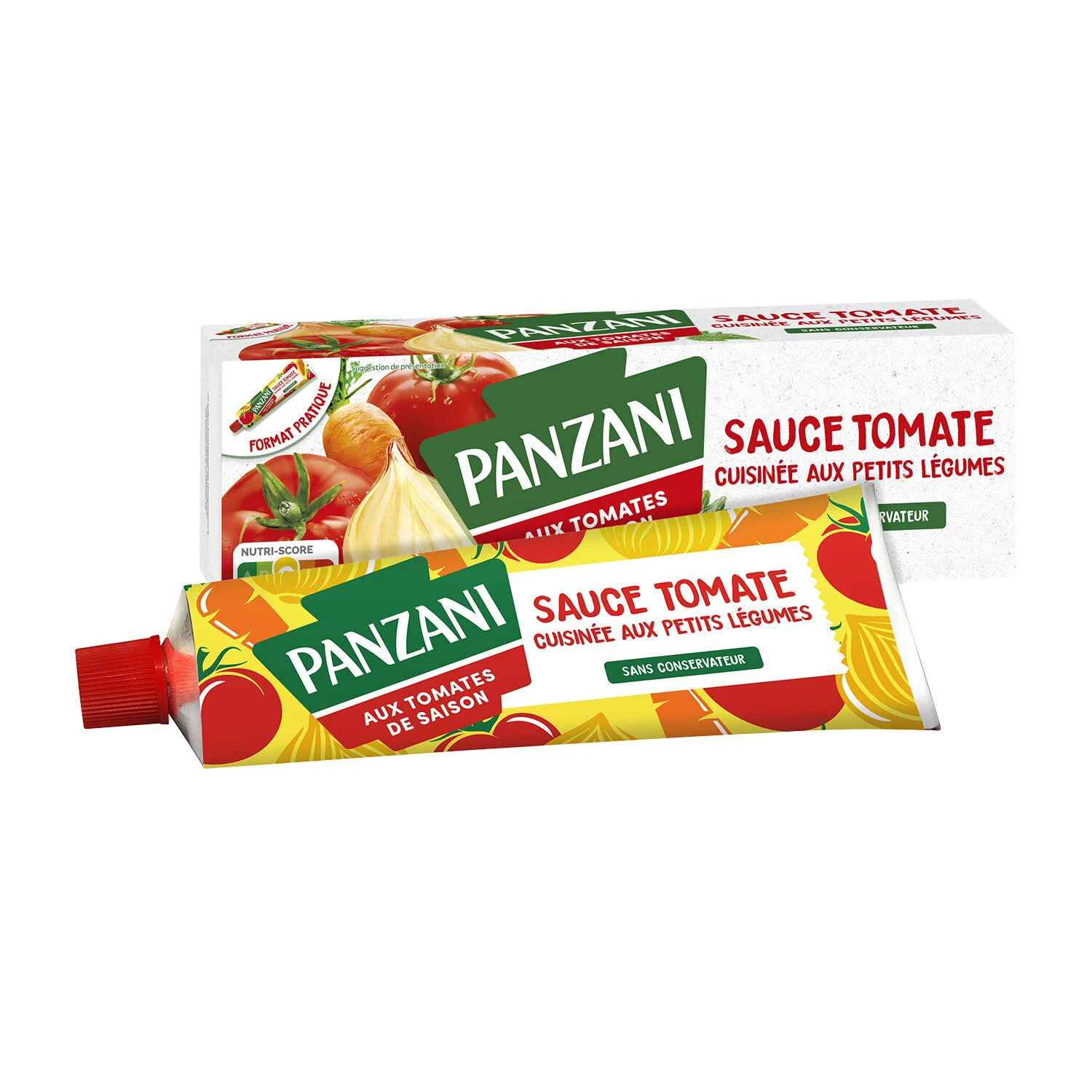 Sauce Tomate Cuisinée Aux Petits Légumes 220g - Panzani