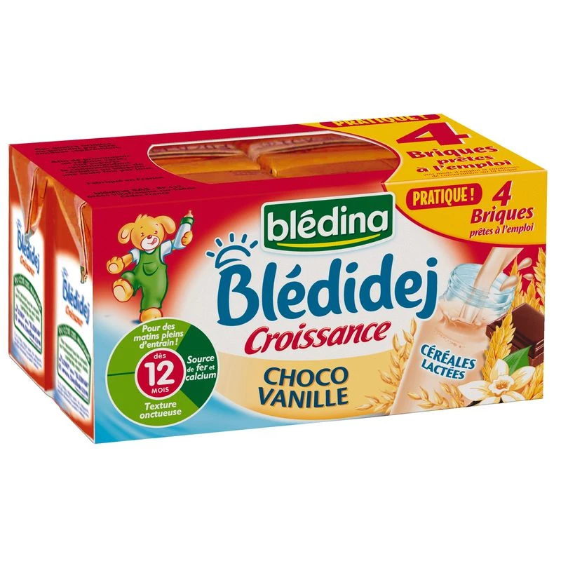 Blédidej sô cô la-vani từ 12 tháng 4x250ml - BLEDINA