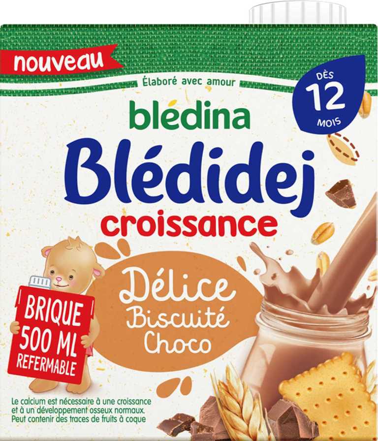 Blédidej Délice Chocolat - Petit Déjeuner Bébé dès 12 mois