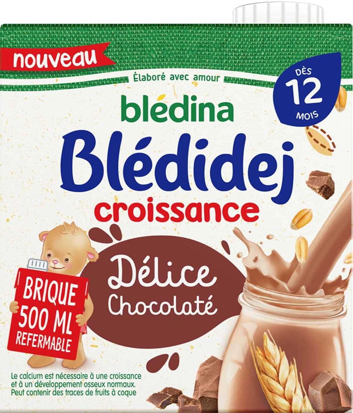 Bledidej Growth Chocolate Biscuit Delicious - BLEDINA