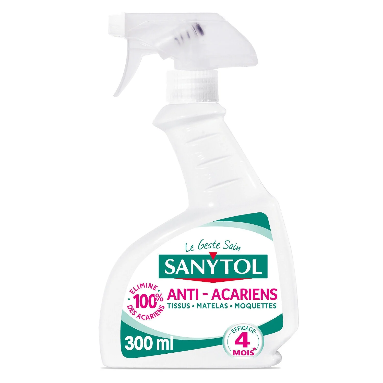 Nettoyant Ménager Désinfectant Anti-acariens 300ml - Sanytol
