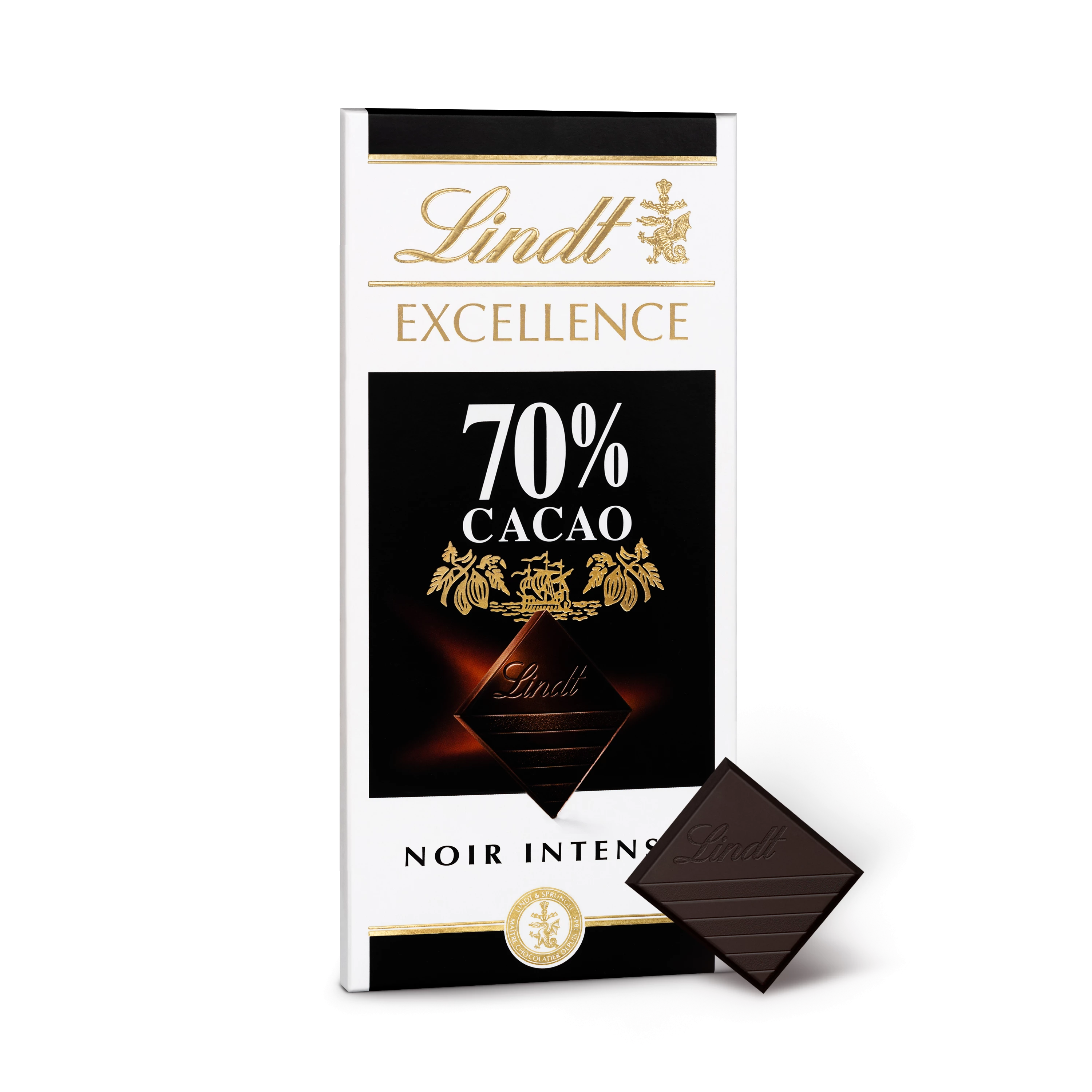Excellence Noir 70% Cacao Tablette 100 G - LINDT