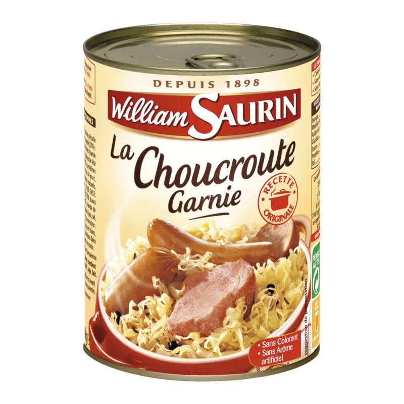 Choucroute Garnie, 400g - WILLIAM SAURIN