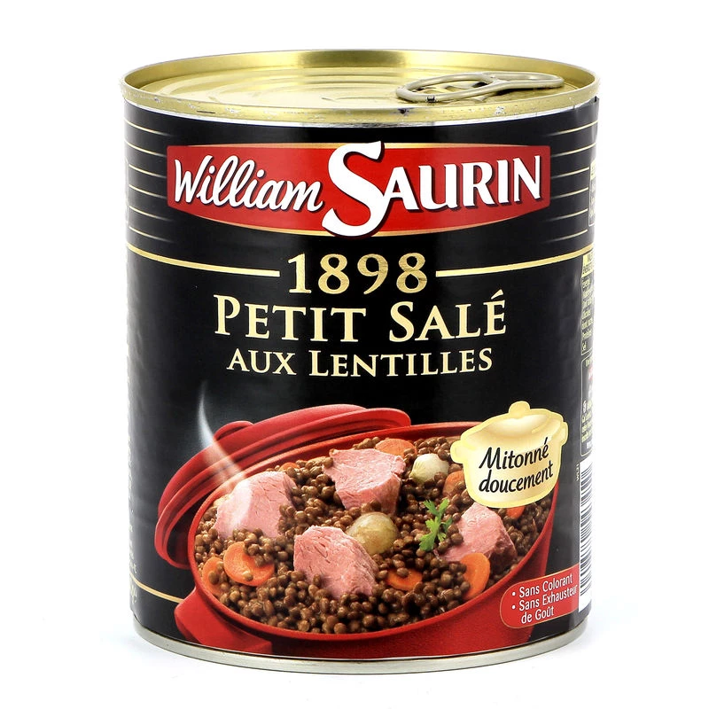 Petit Savoury với đậu lăng, 840g - WILLIAM SAURIN