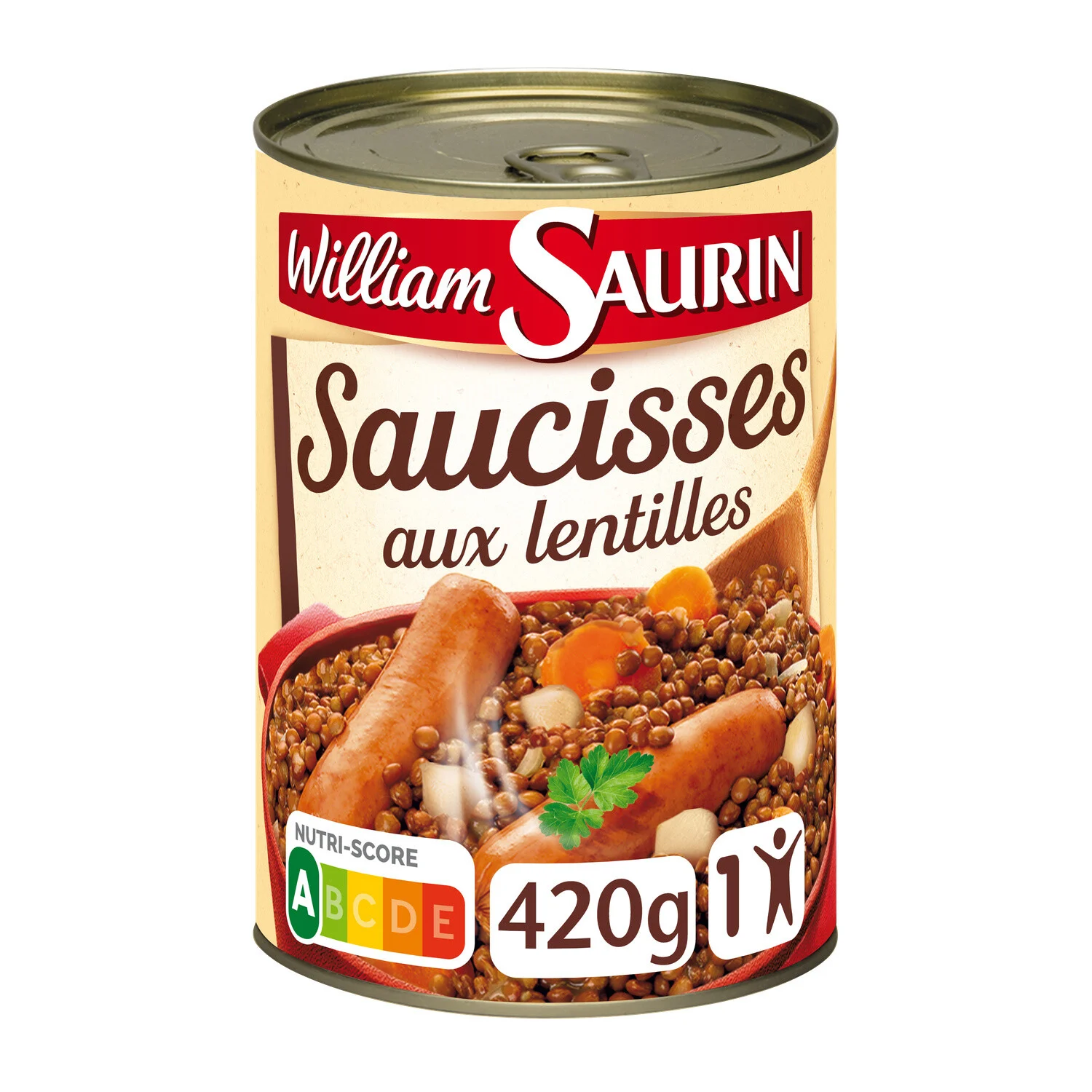 Salsiccia di lenticchie da 420 g