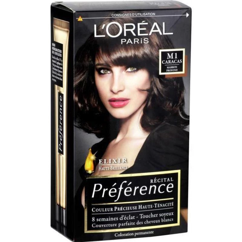 L'OREAL Paris Hair coloring preference M1 caracas deep brown
