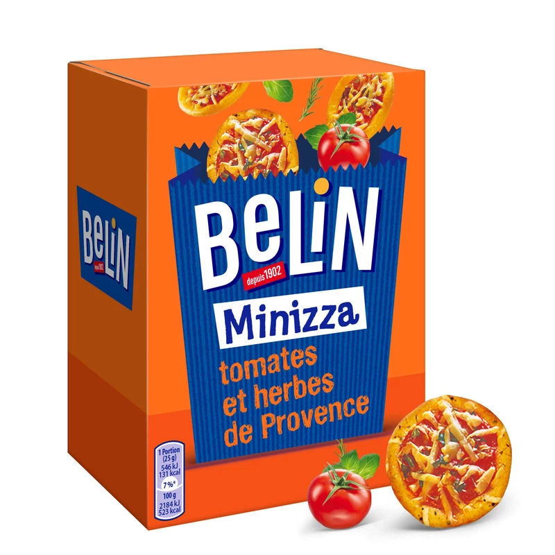 Bánh quy cà chua Minizza Bánh quy khai vị, 85g - BELIN