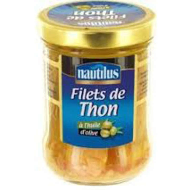 Tuna Fillets in Olive Oil; 135g - NAUTILUS