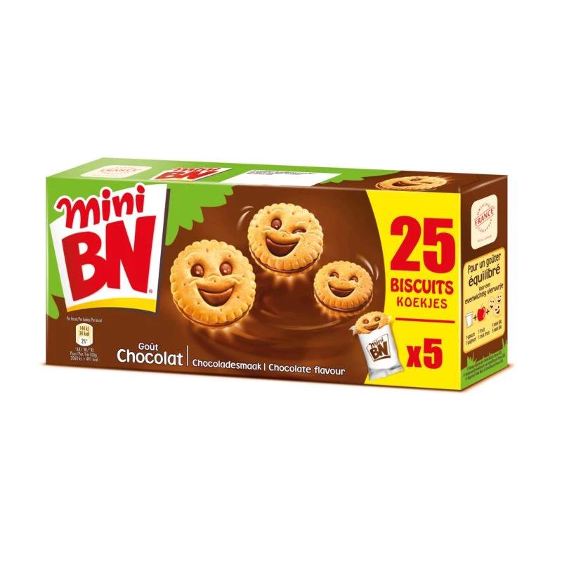 Mini biscuits chocolat 175g - BN