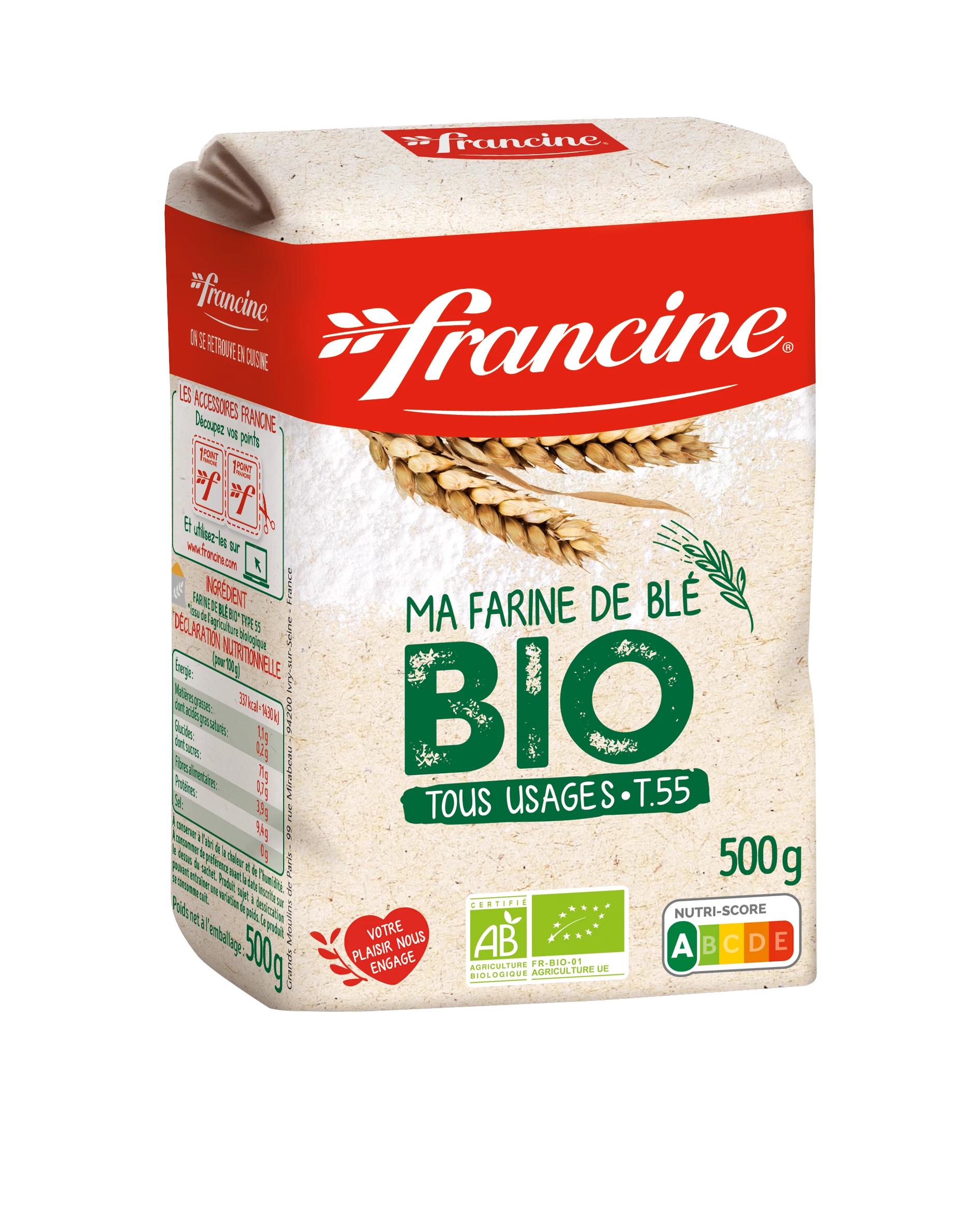 Francine Farine Ble Bio T55 50