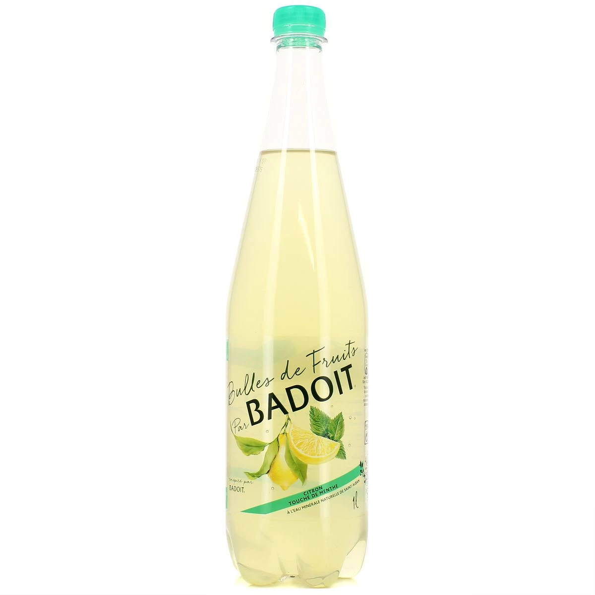 Badoit Bubble Lemon Bạc Hà 1l - BADOIT