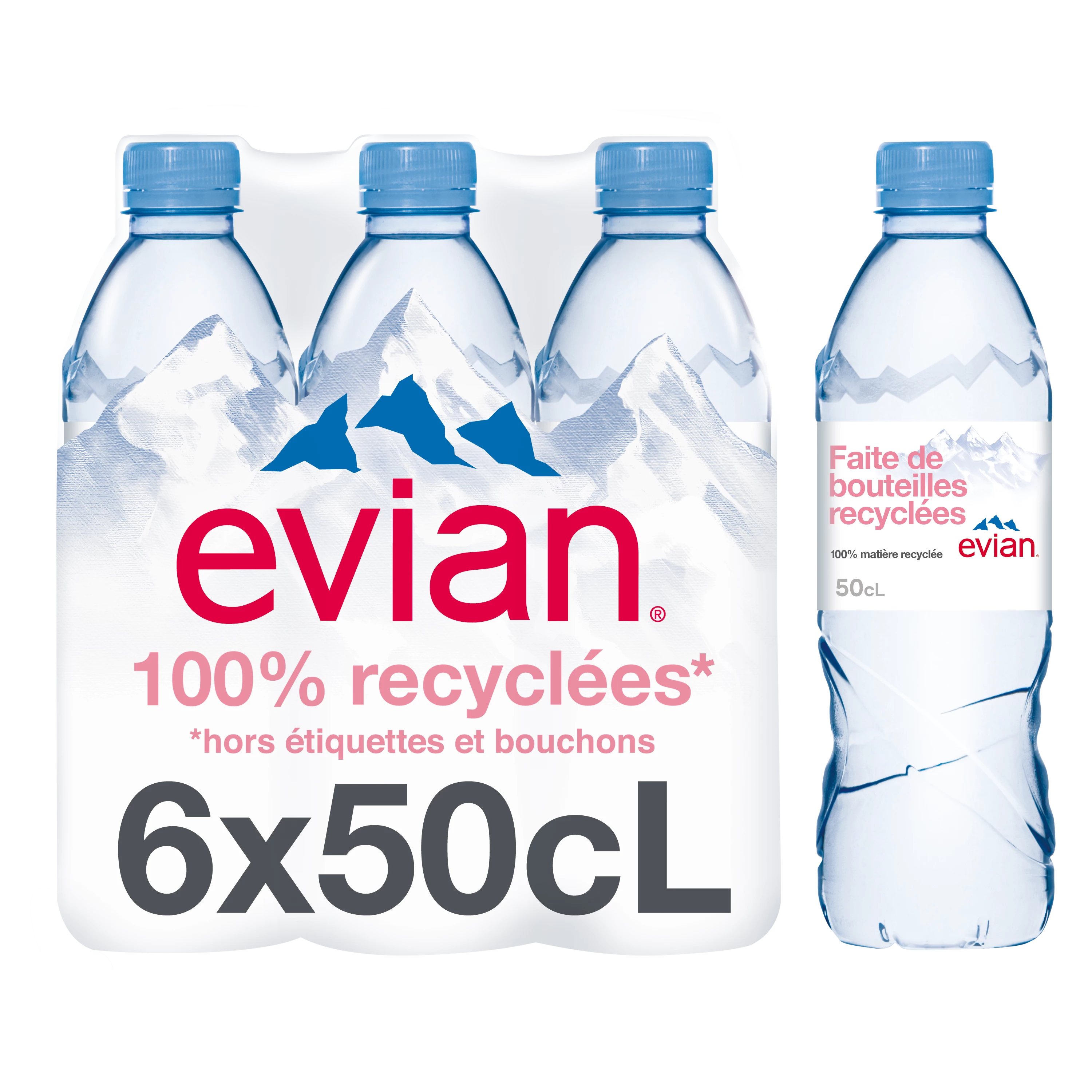 Evian Min 6x50cl