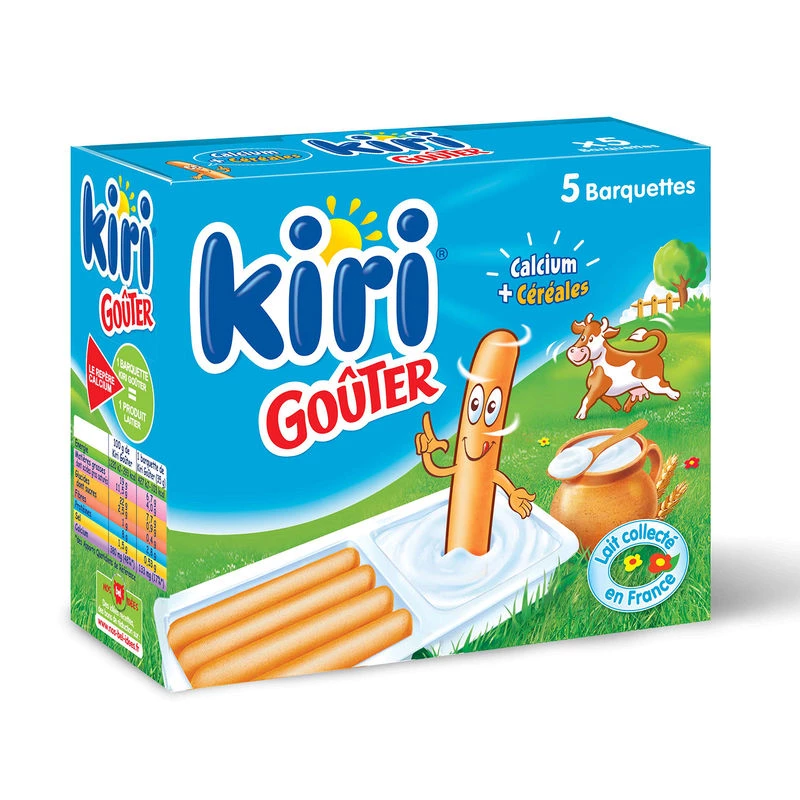 Gouter cheese 5 trays 175g - KIRI