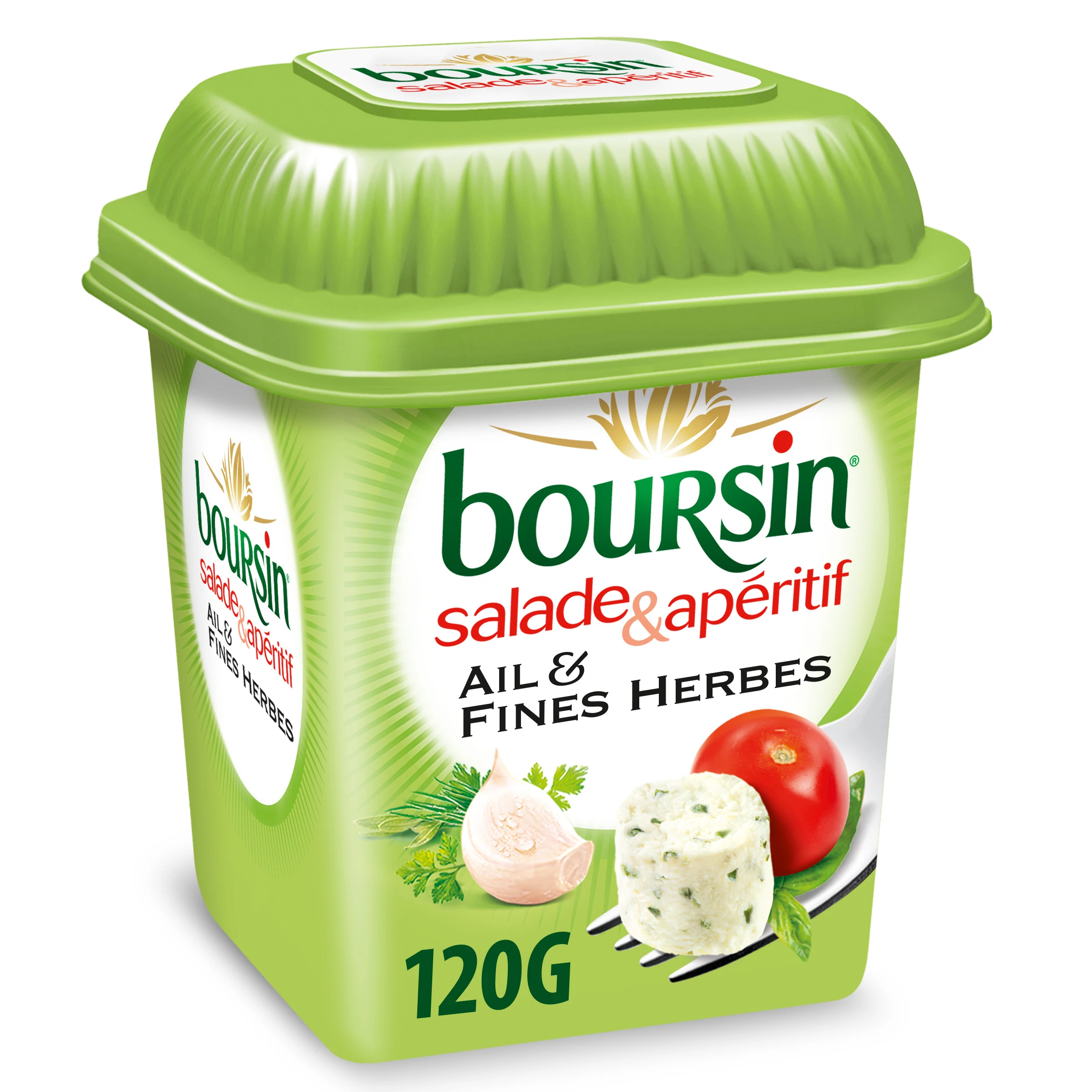 Salada Boursin Afh 120g 40%mg