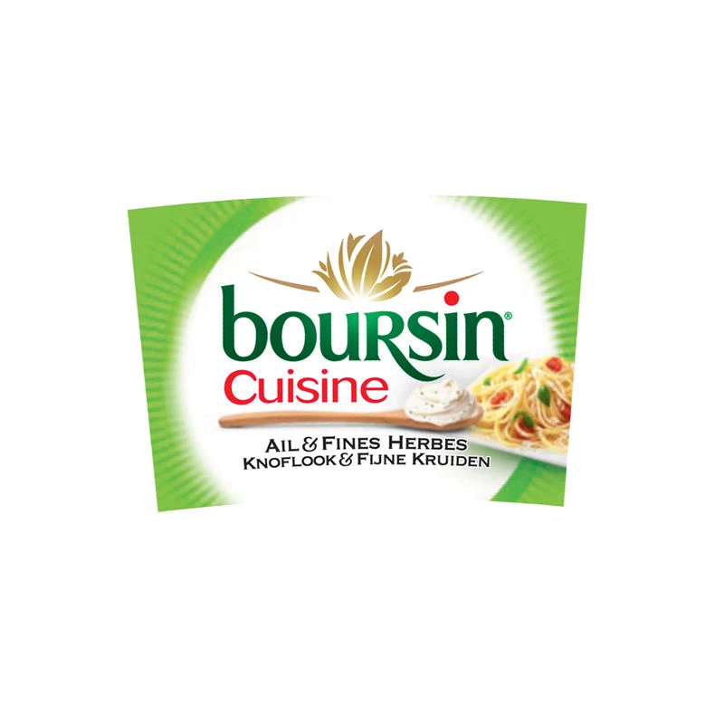 Fromage Frais Cuisine Ail & Fines Herbes 240gr - BOURSIN
