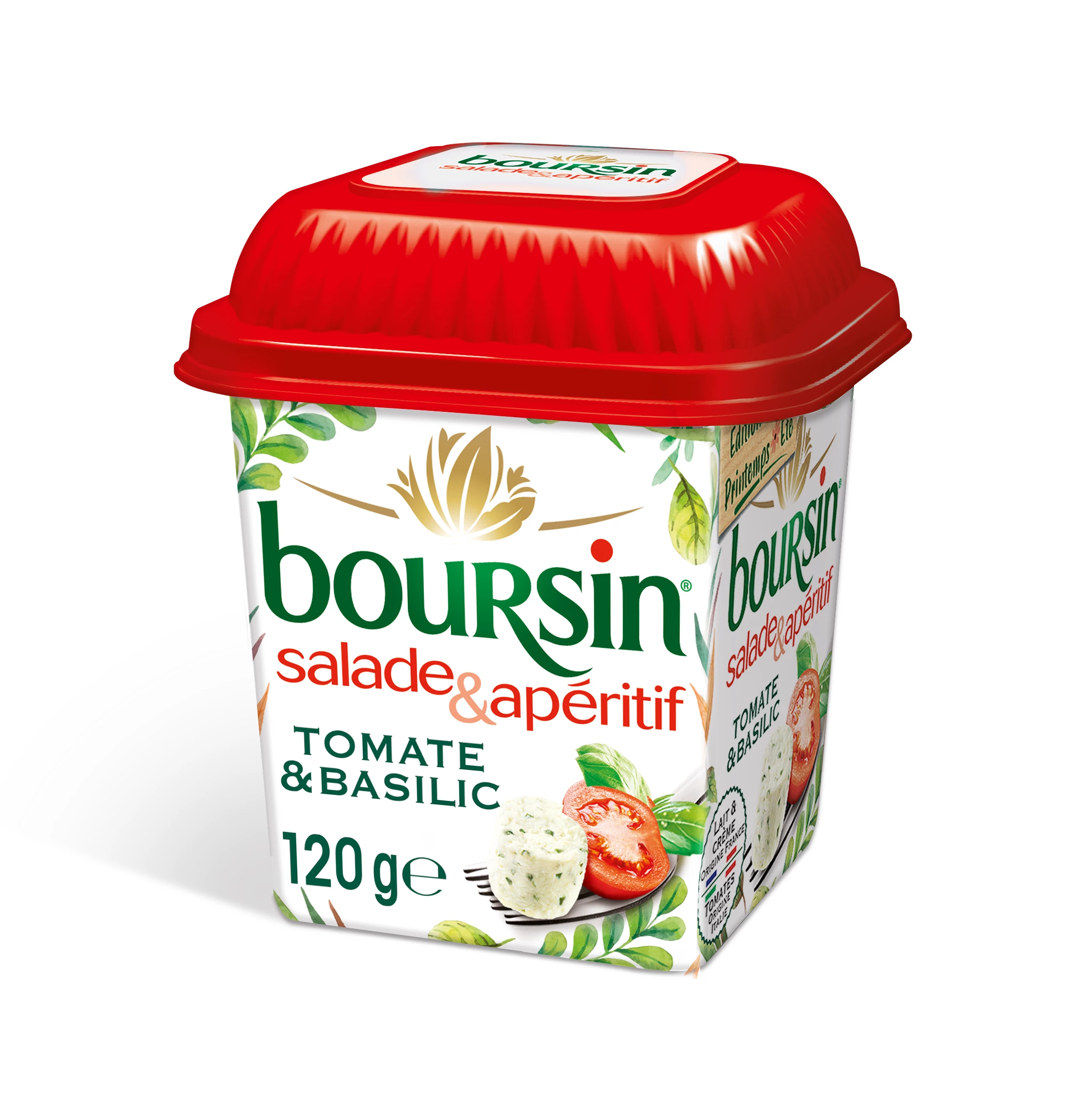 Boursin Salade Basilc & Sel 12