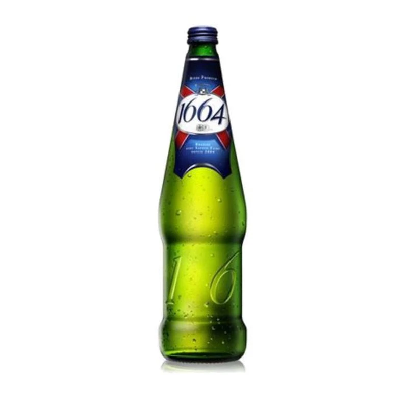 ブロンドラガービール、75cl - 1664