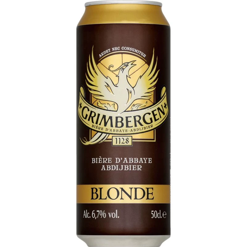 Bière d'Abbaye Blonde, 50 cl - GRIMBERGEN