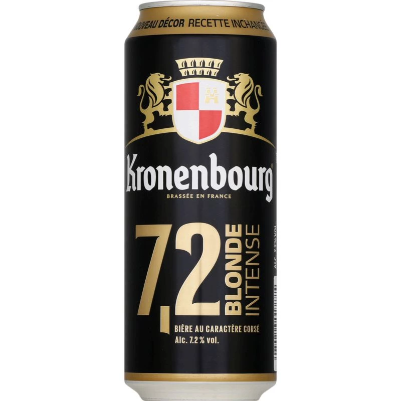 ブロンドラガービール、48x50cl - KRONENBOURG