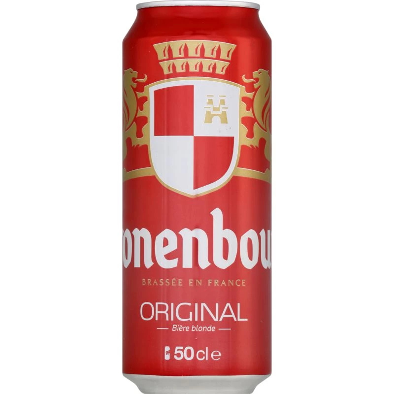 ブロンドビール、50cl - KRONENBOURG
