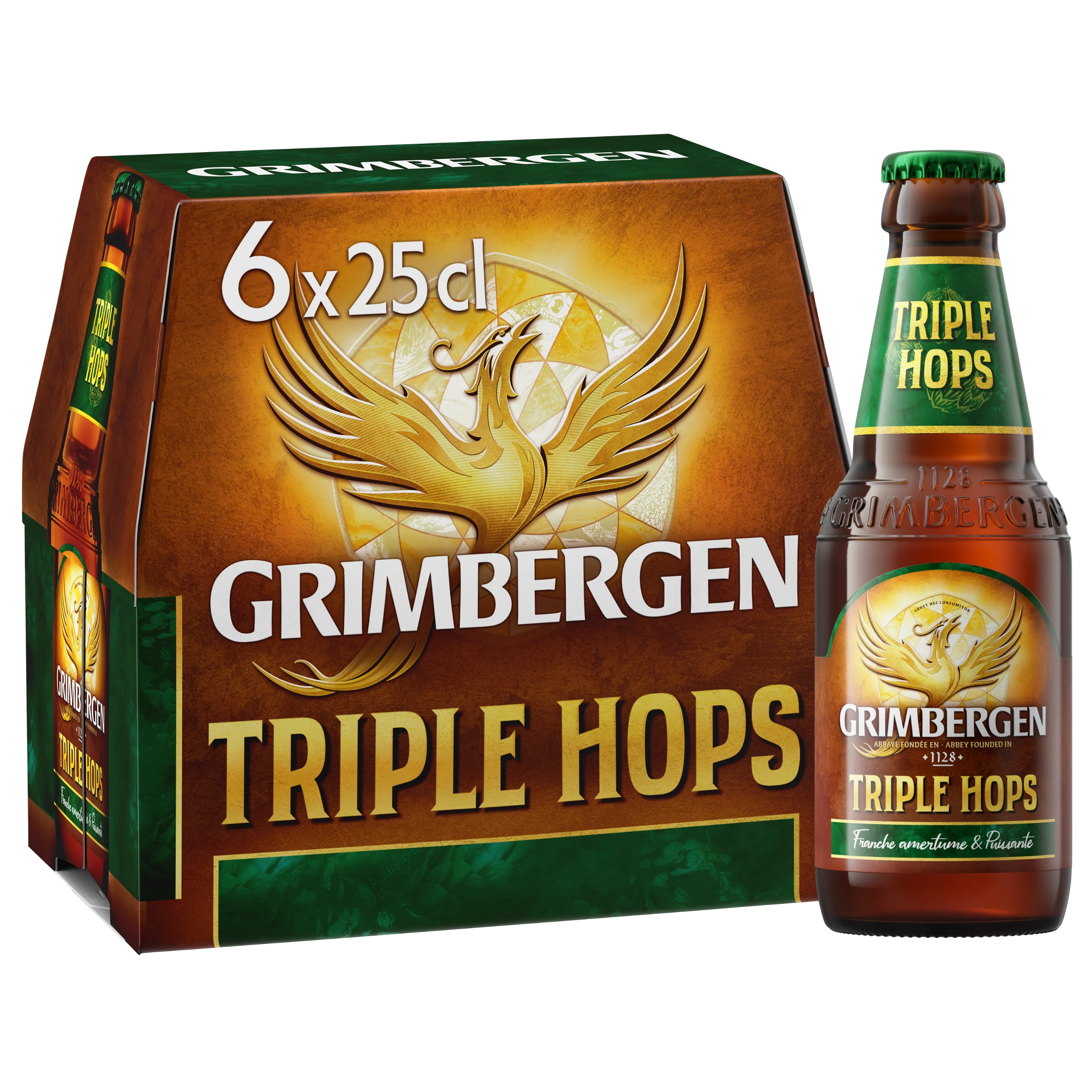Bière Tripl Hops, 7,5°, 6x25cl - GRIMBERGEN