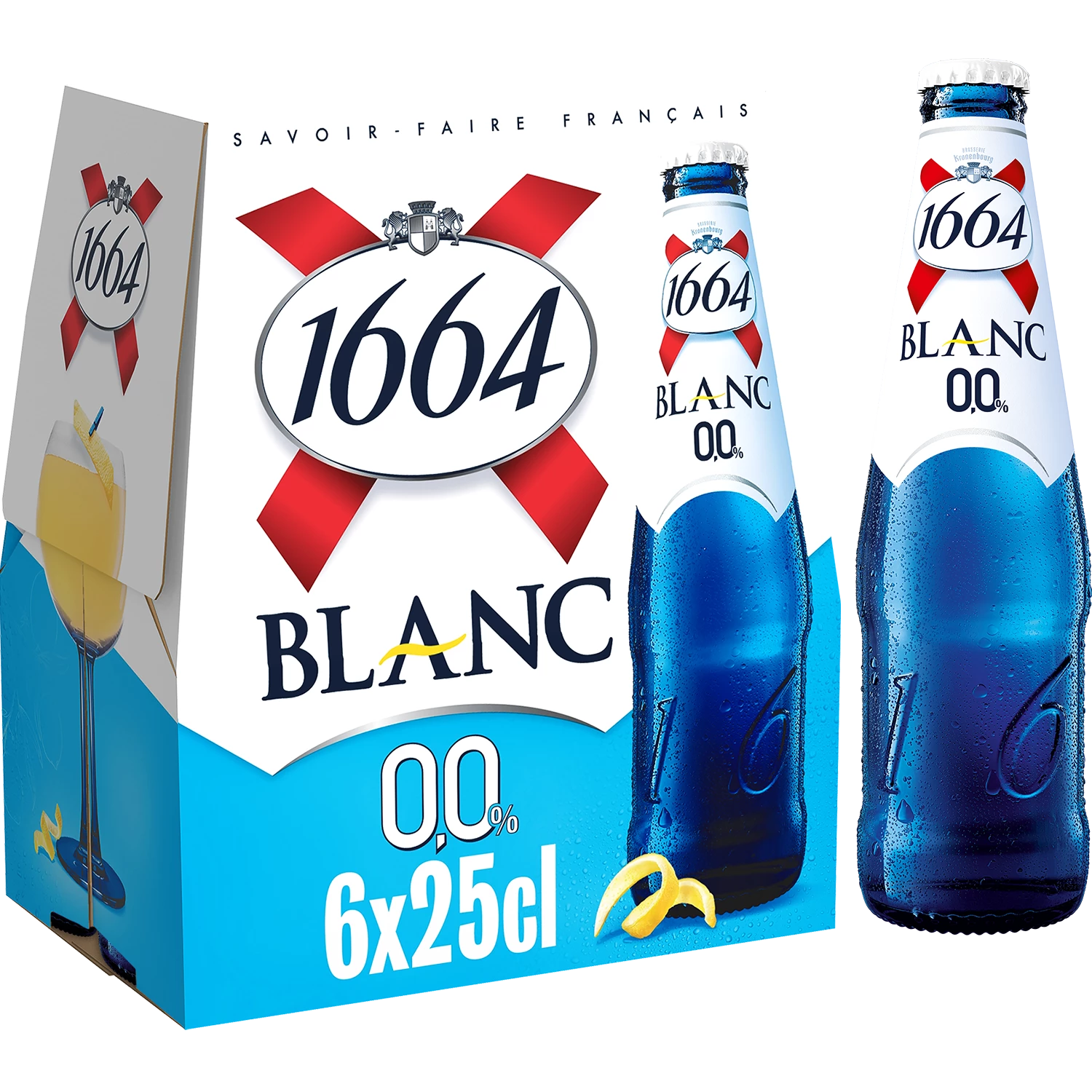 Alcohol-free white beer - 1664