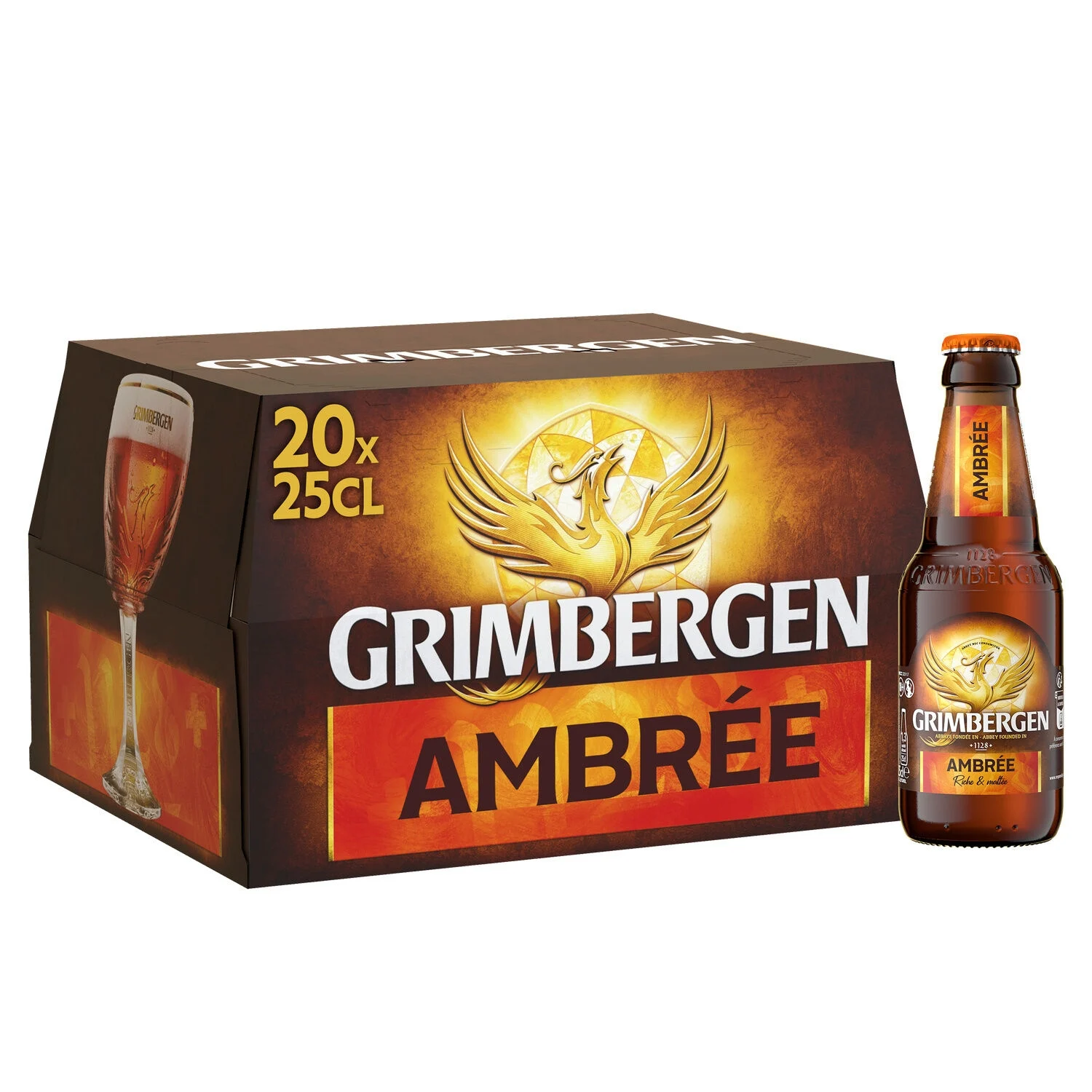 20x25cl Grimbergen Ambree 6 5