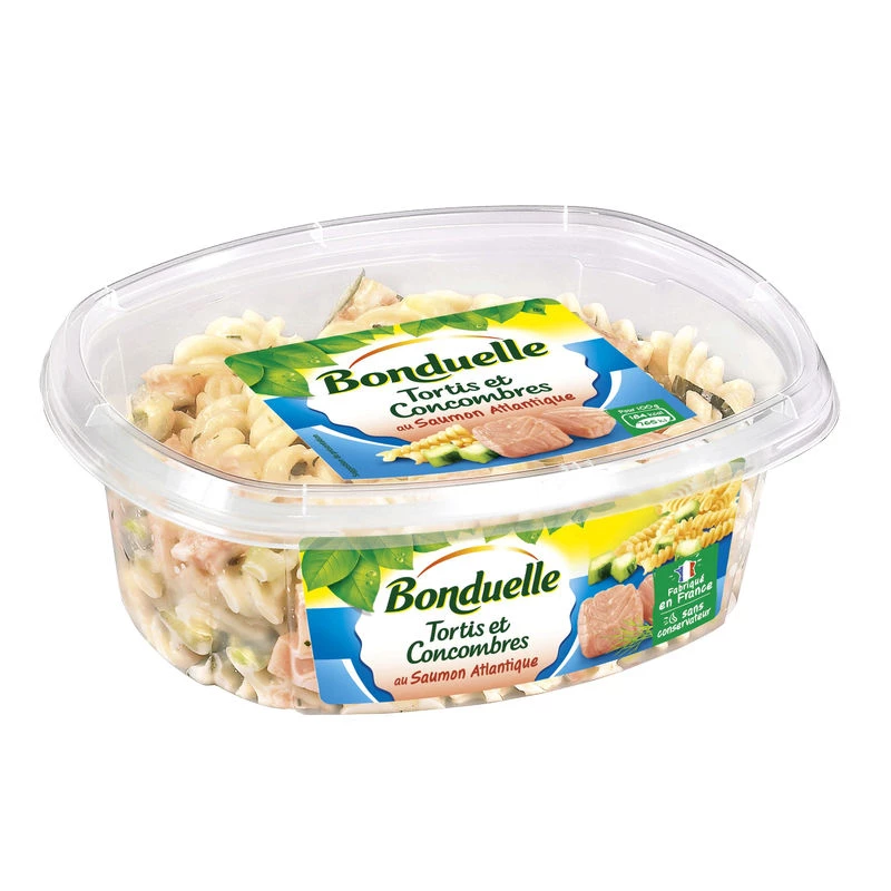 Cucumber/salmon pasta salad 300G - BONDUELLE