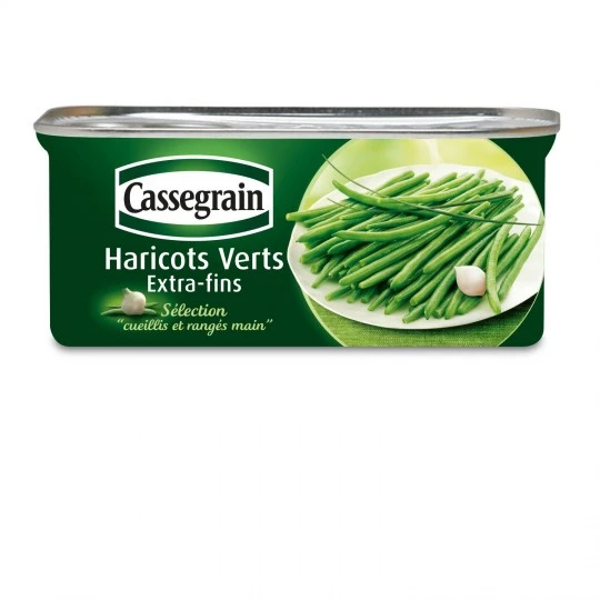 Hand-picked Extra-Fine Green Beans; 110g -  CASSEGRAIN