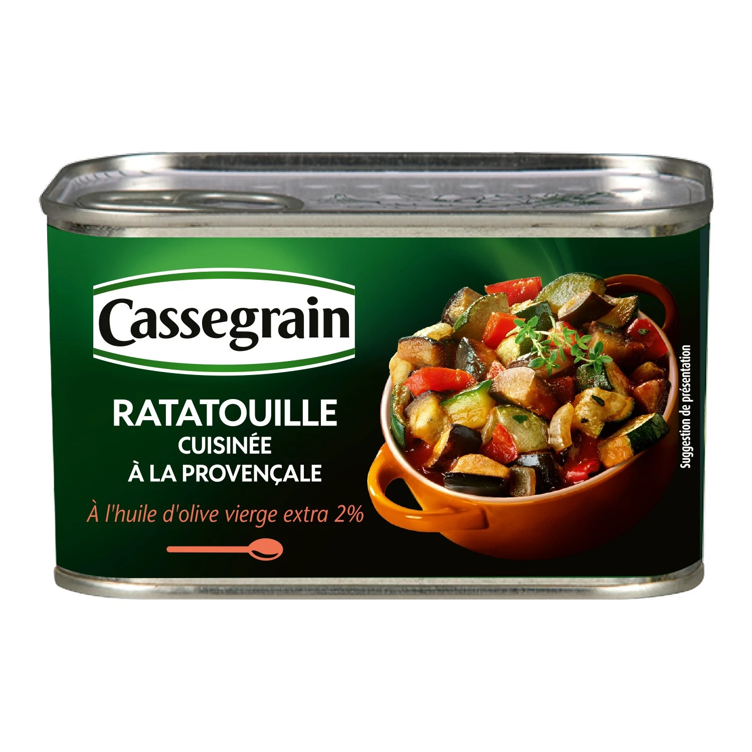 Ratatouille cucinata alla Provença; 380 g - CASSEGRAIN