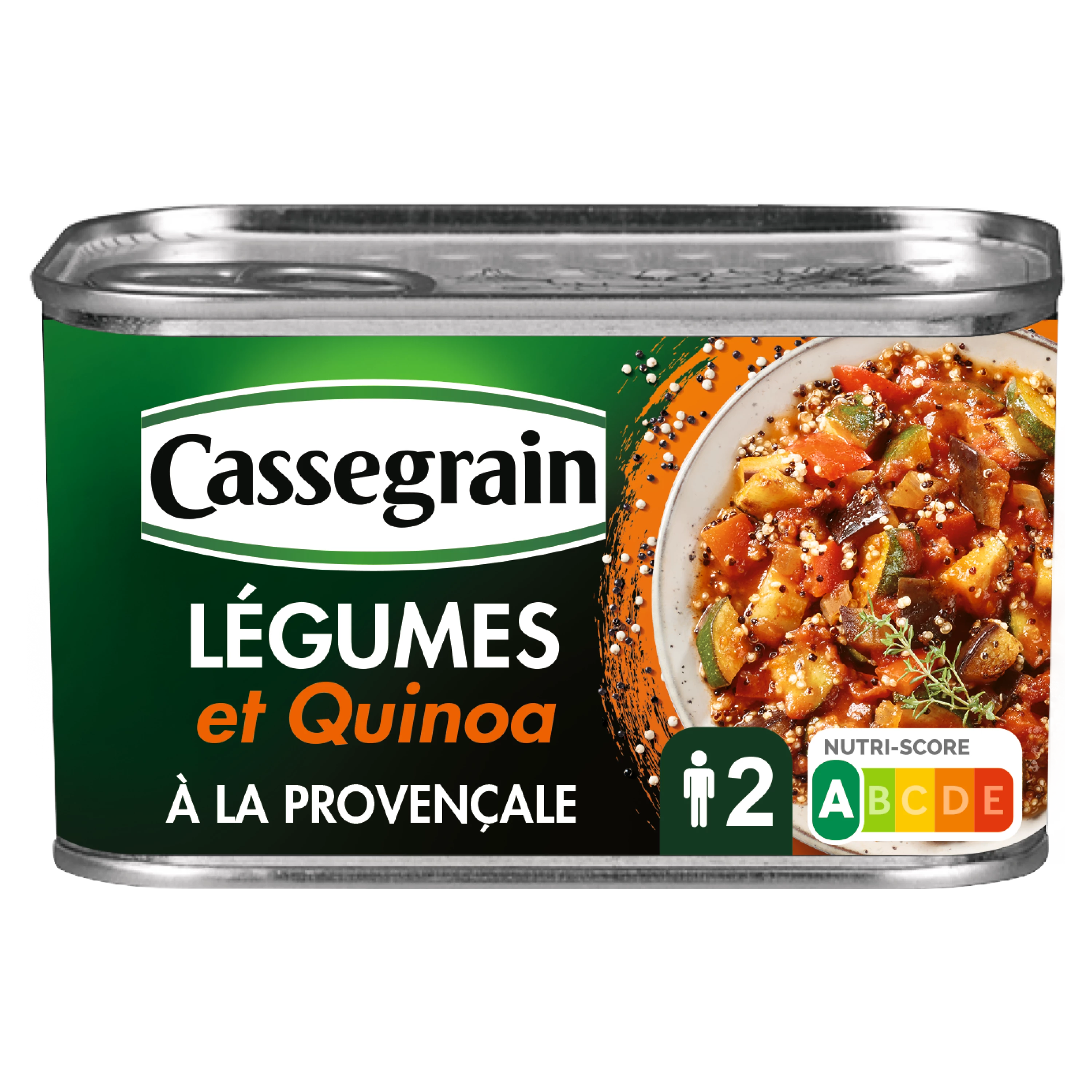 Légumes et Quinoa Cuisinés à La Provença le; 375g -  CASSEGRAIN