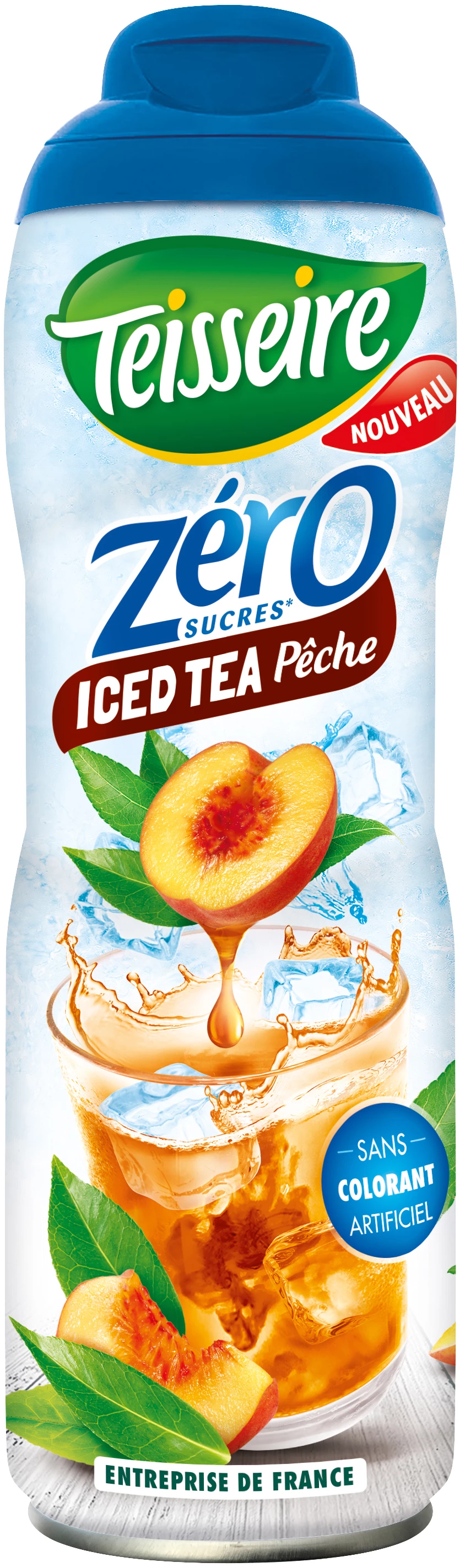 Teiss Zero Syrup The Peach 60c