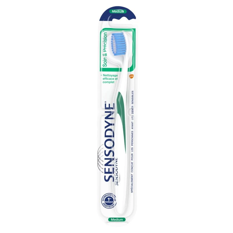 Medium care and precision toothbrush - SENSODYNE