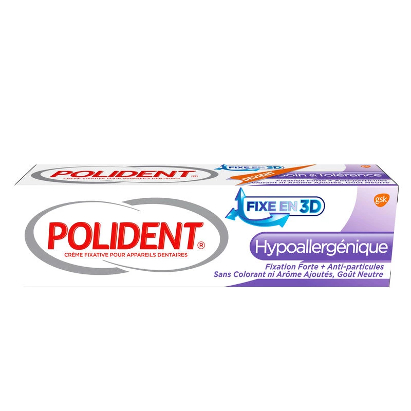 Fixative cream for dental appliances 40g - POLIDENT