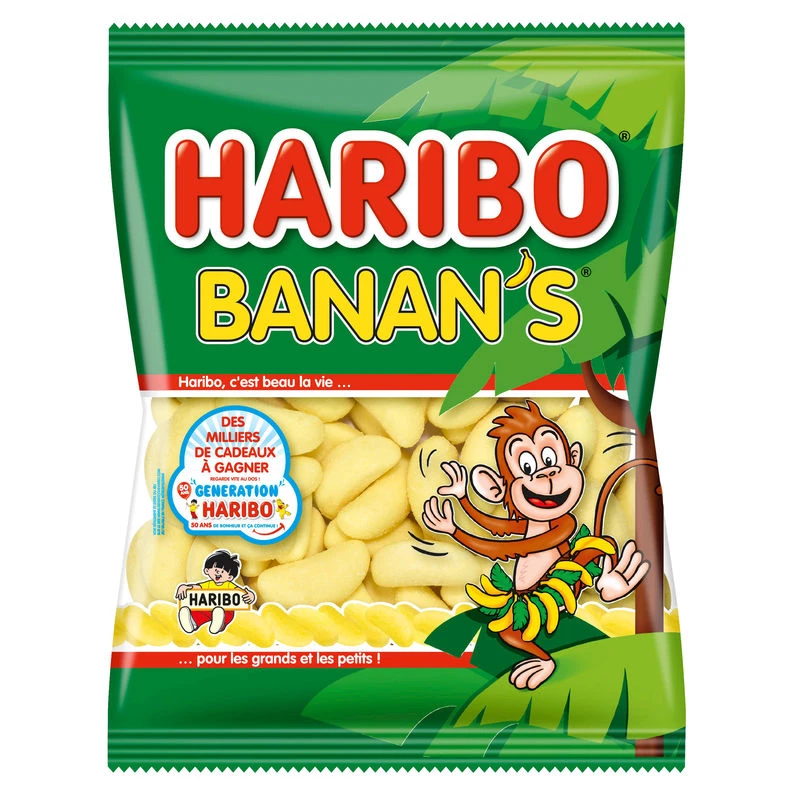 バナンのキャンディー。 300グラム - HARIBO