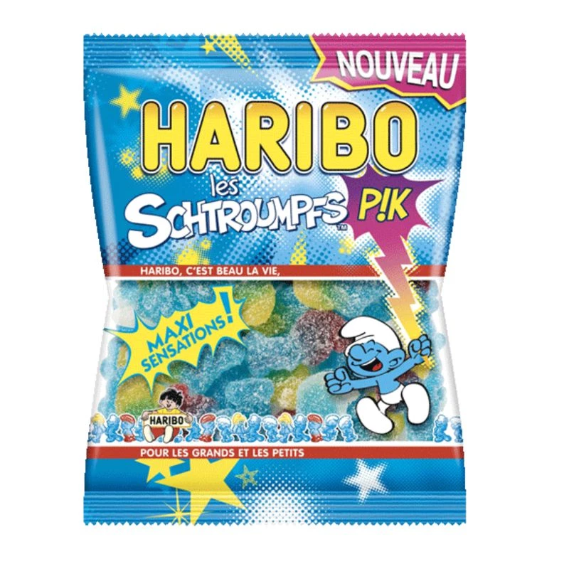Bonbons Les Schtroumpfs Pik  275g - HARIBO