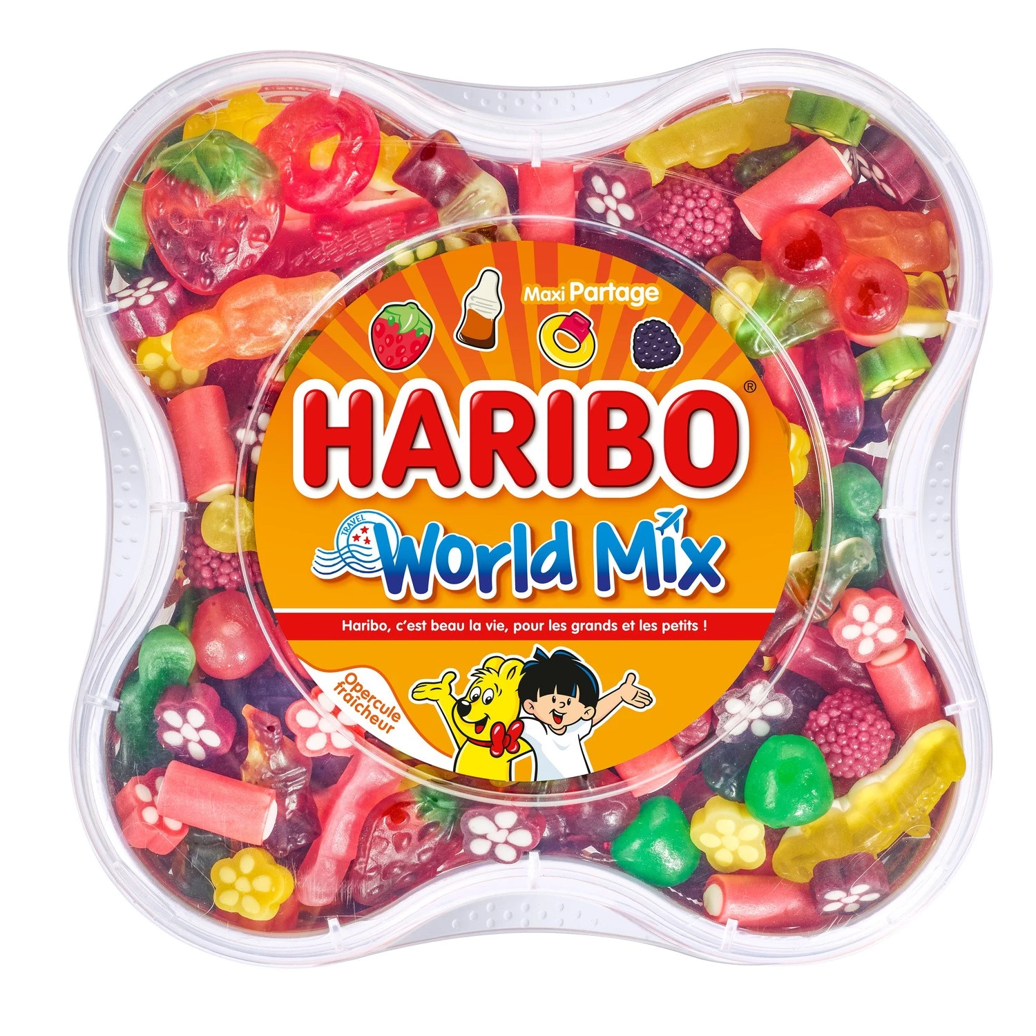Bonbons Wereldmix; 750g - HARIBO