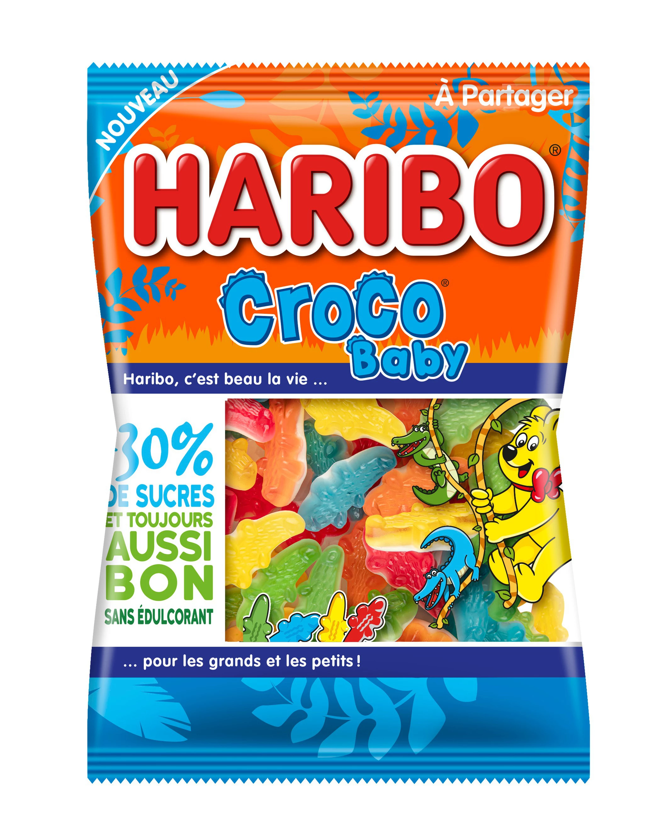 Bonbons Croco Baby; 165g - HARIBO