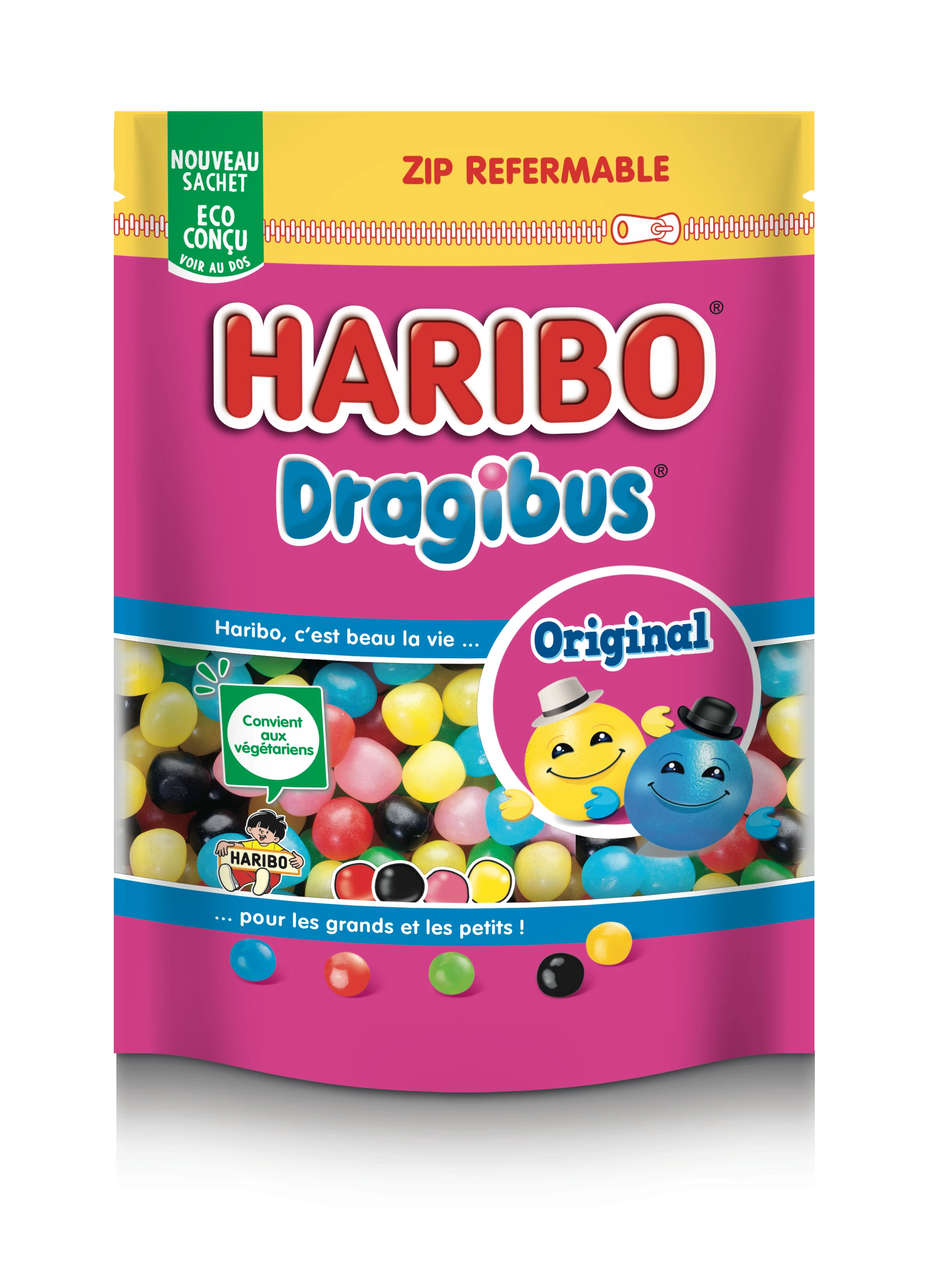 Bonbons Haribo Dragibus Original - 250g
