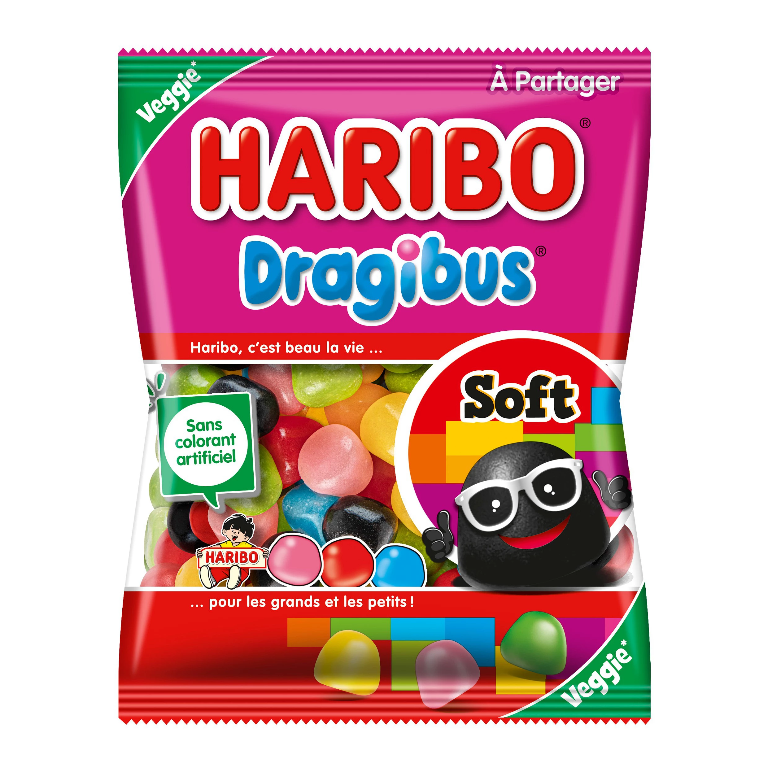 Kẹo mềm Dragibus; 300g - HARIBO