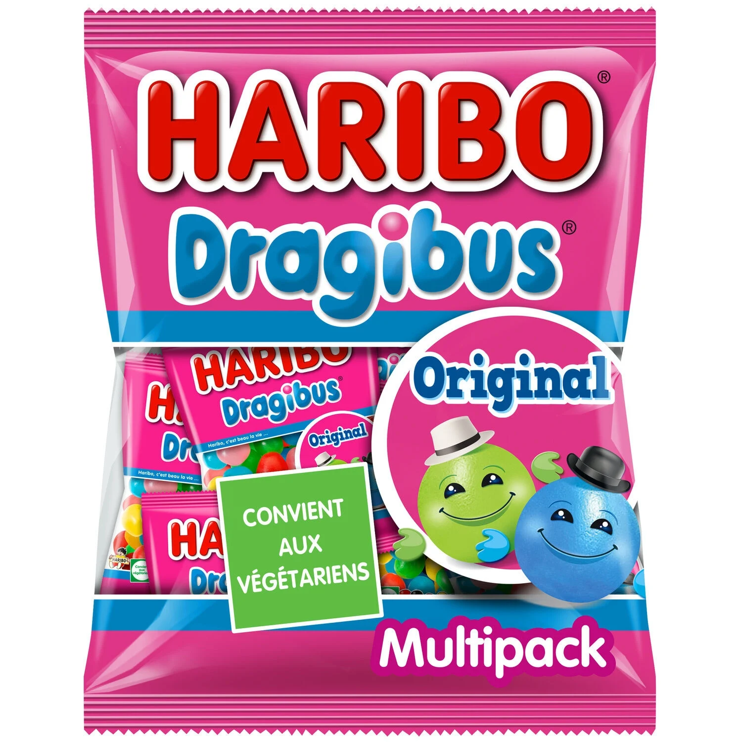Bonbons Dragibus Original; multipack 250g - HARIBO
