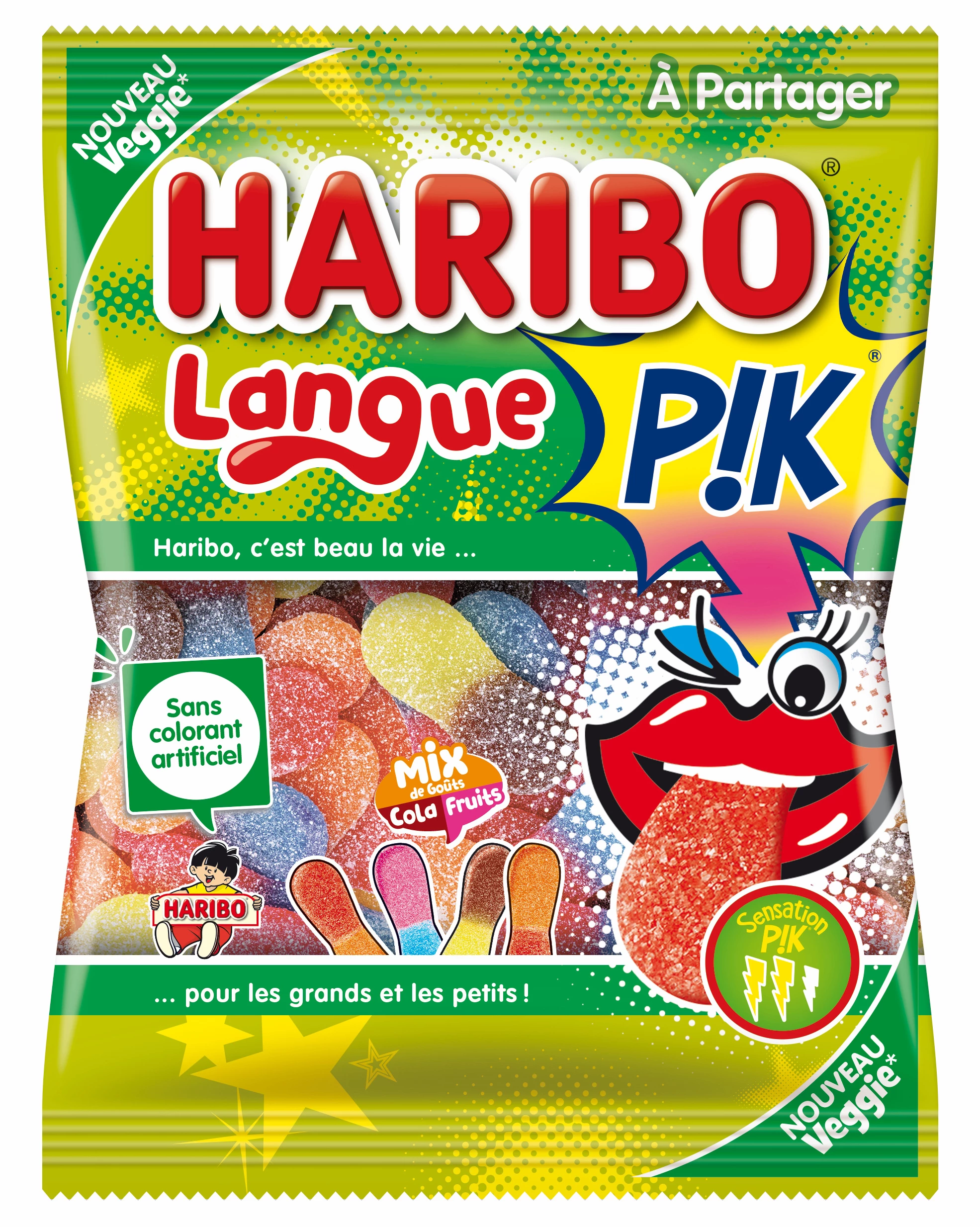 Bonbons Langue Pik; 180g - HARIBO