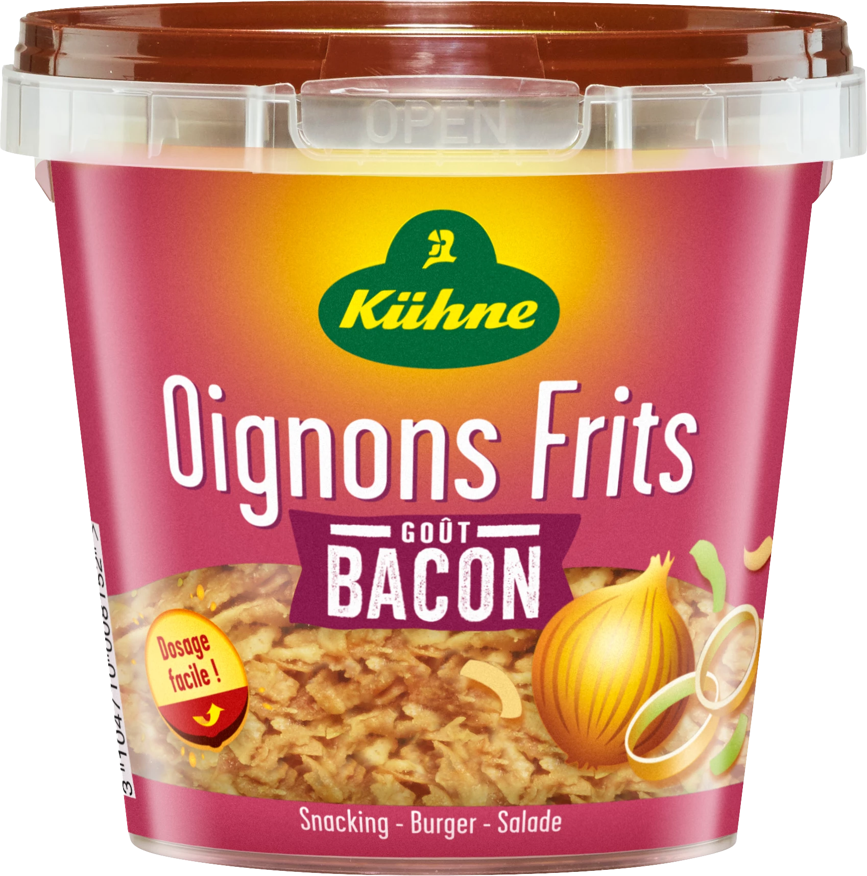 Bacon flavored fried onion sauce, 100g -  KÜHNE