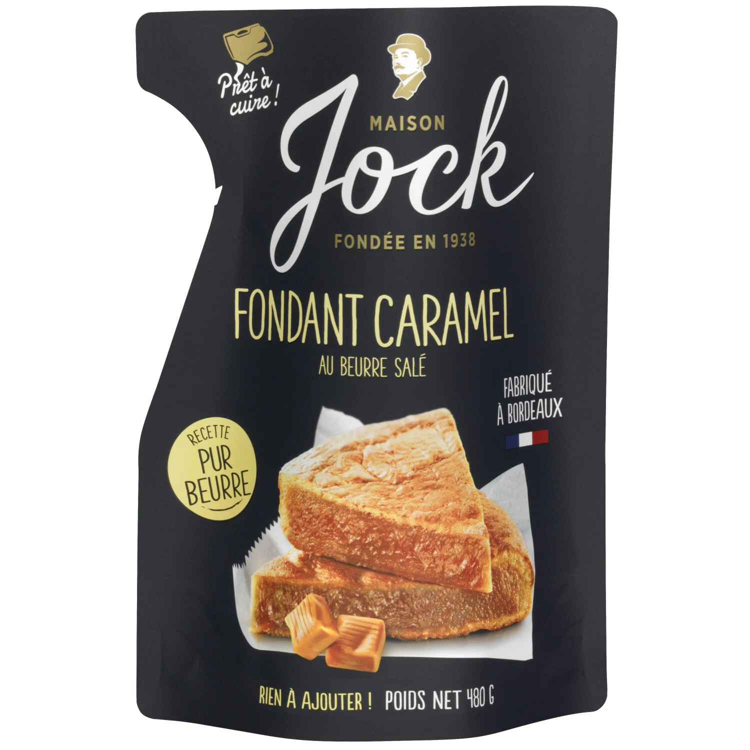 Fondant Caramel Beurre Salé Pur Beurre 480g - Jock