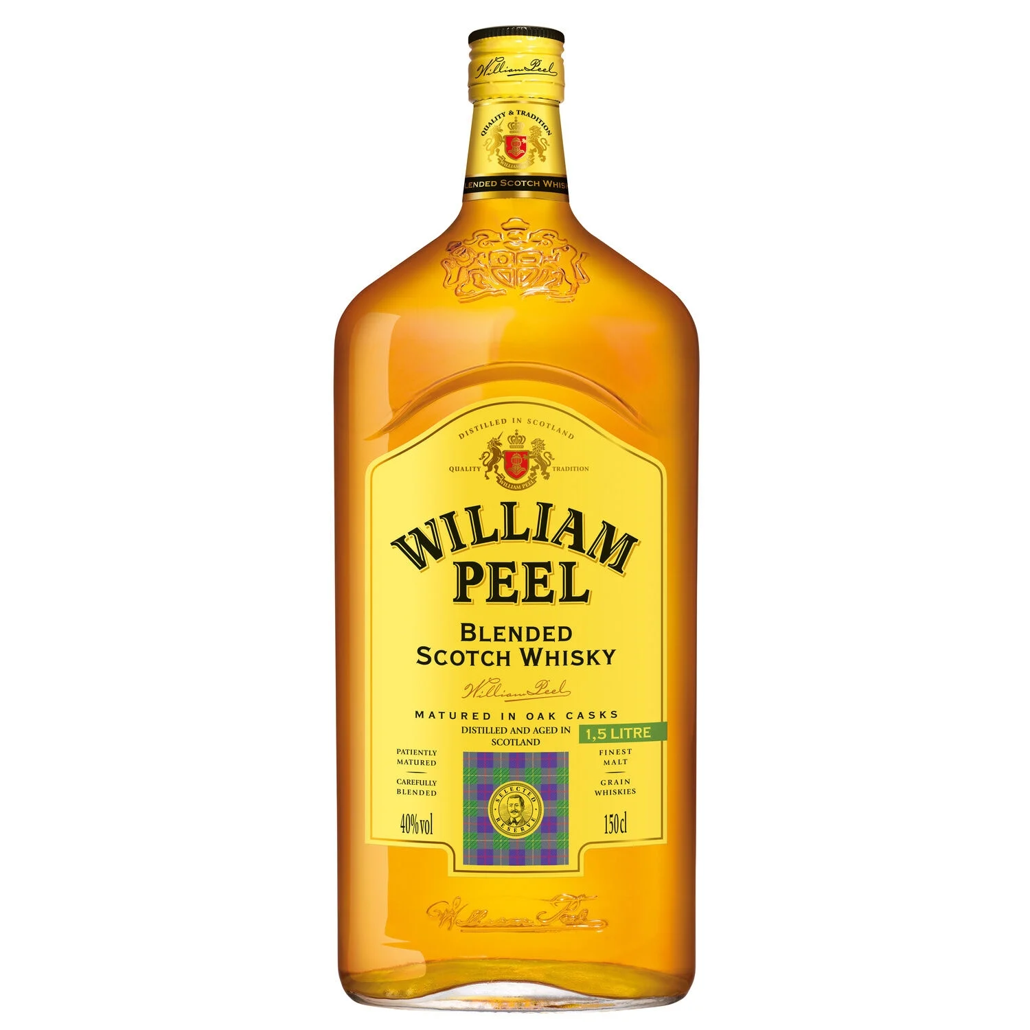 1 5l Whisky 40 V W Peel Old
