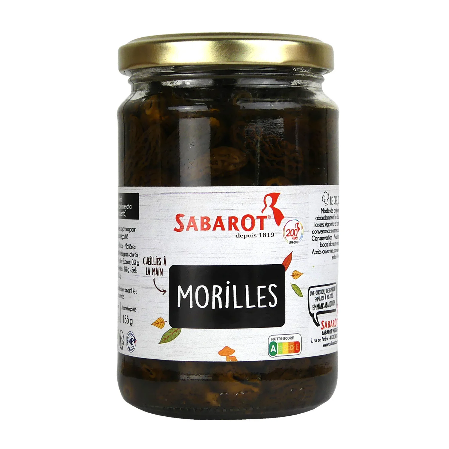 Morilles 135g - Sabarot